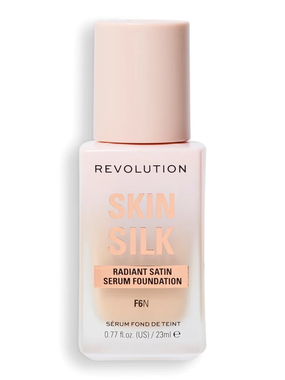 Revolution Skin Silk Radiant Satin Serum Foundation - Cream (F6N)